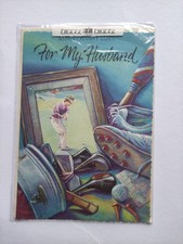 Vintage Golf Birthday Card For