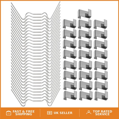 50pcs greenhouse glass - 50pcs, clips