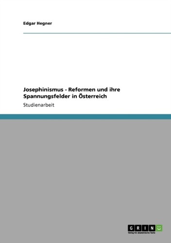 Hegner josephinismus - hegner,
