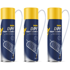 3x Mannol DPF Filter Foam Cleaner 500ml Spray Diesel Particulate Clean Restoring