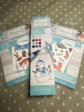 Crafters Companion Sara Signature Watercolour Christmas Stamping Bundle