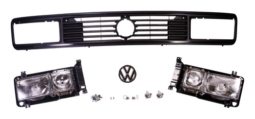 Square headlight badged - square, &