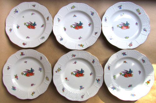 Herend porcelain dragon - porcelain,
