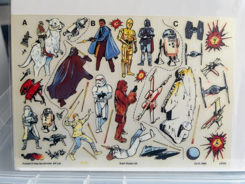 Star wars letraset dairylea - wars,