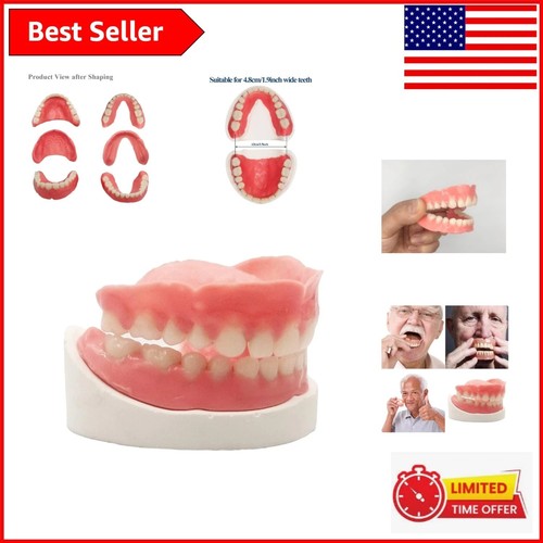 Moldable diy dentures - moldable,