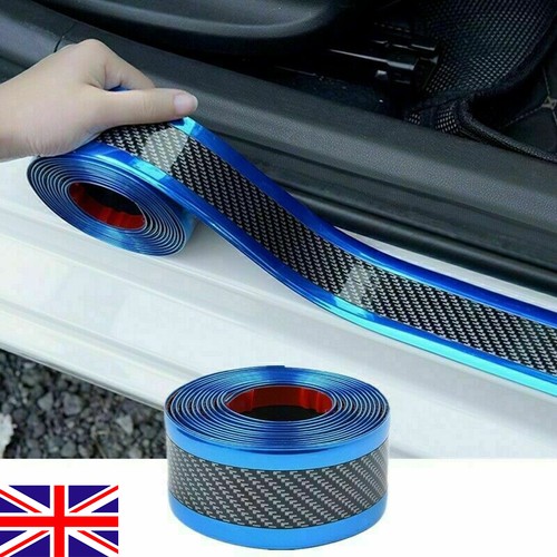 Car carbon fiber door sill - car,