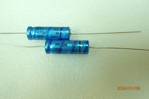 Philips 470uf 40v axial - philips,