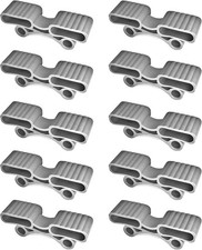 10x Rubber Slat Holders 38x12mm Double Suspended Bed Frame 11mm Tenon Flexible