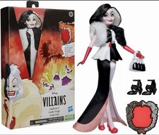 Cruella De Vil Disney Villains 12" Doll Toy Figure & Accessories
