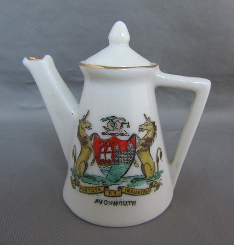Crested china unmarked coffee - china,