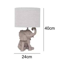 VINTAGE GREY HATHI RESIN