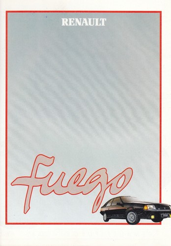 Renault fuego coupe gts gtx - fuego,