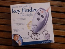 Perfect Solutions Voice Recording Key Finder with Microlight PS2518TI New in Box