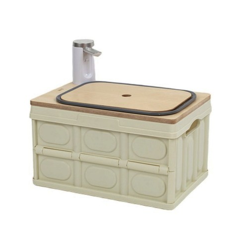 Portable camping sink set with - camping,