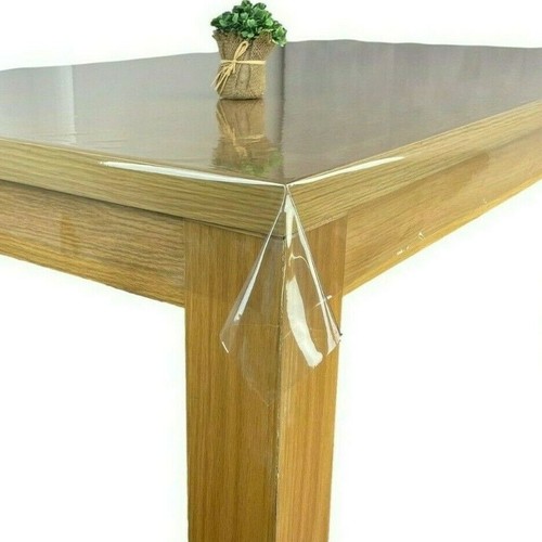 Clear tablecloth transparent - clear,