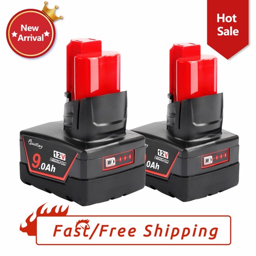 Milwaukee m12 9ah 12v - milwaukee,