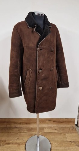 Morlands sheepskin coat - sheepskin, brown