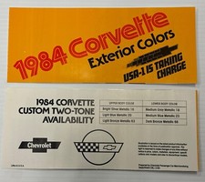 ORIGINAL 1984 Corvette C4