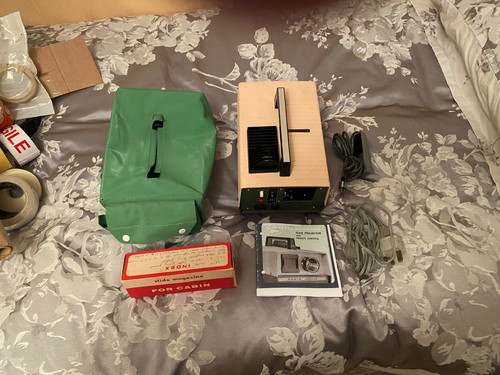 Cabin automat slide projector - slide,