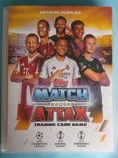 TOPPS MATCH ATTAX 2025/26 BINDER 459 Cards (1 -459) 