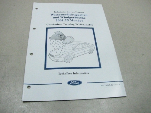 Ford mondeo 2001 wind leaks - mondeo,
