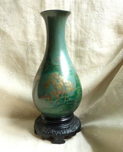Vintage foochow lacquer - foochow, vase