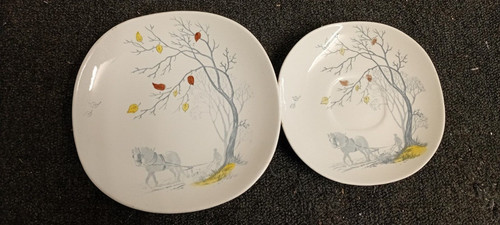 Meakin china side plate - +,
