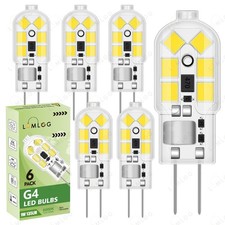 6X G4 1W LED Bulbs Capsule