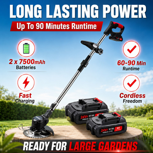 24v cordless grass trimmer - 24v,