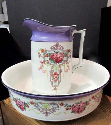 Antique made england wash - made, in