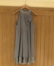 Grey Dress By Coast Size 12