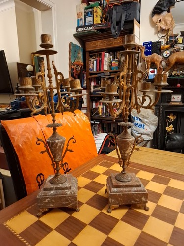 Pair antique 19th - of,