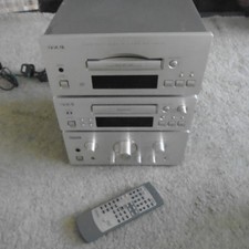 Teac A-H500i Amplifier w Remote + PD H500i CD Player Silver Reference READ DESC