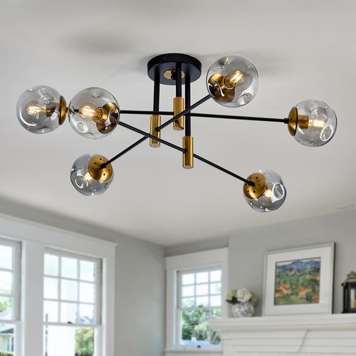 Modern light glass - modern, 6