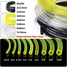 ID 2-7mm Polyurethane Petrol Fuel Gas Line Pipe Hose For Mowers Trimmer Chainsaw