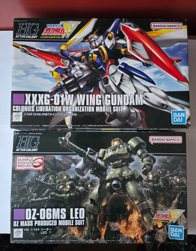 Wing gundam hg - hg,