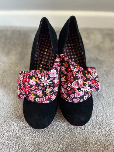 Irregular choice black slip - irregular,