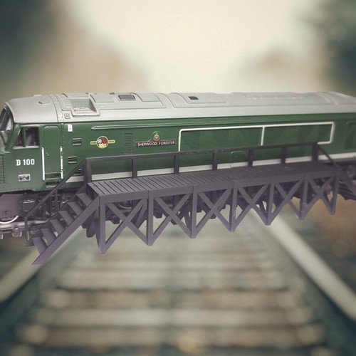 Model railway layout - model,