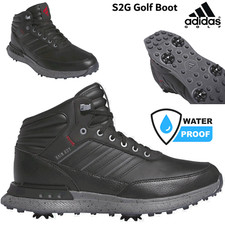 ADIDAS GOLF SHOES ADIDAS GOLF BOOT WINTER GOLF BOOT S2G MID GOLF BOOT WATERPROOF