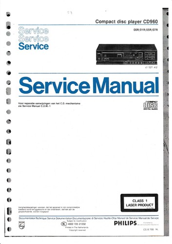 Service manual guide - manual, for