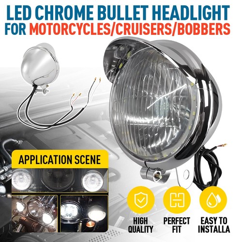Universal round front light - round,