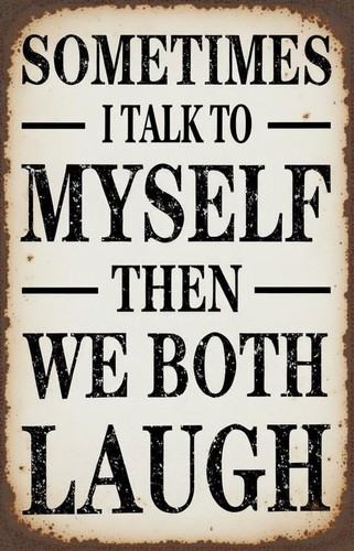 Talk myself 30cm metal - talk, to