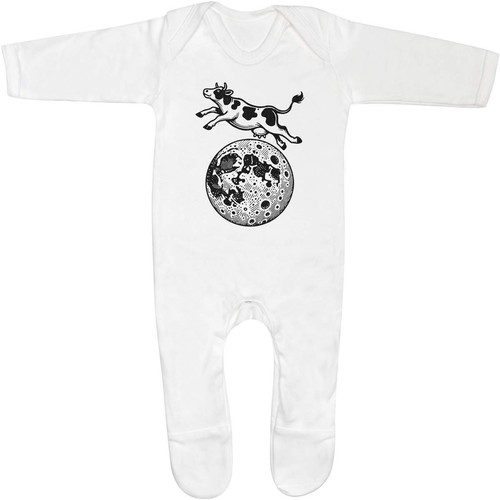 Cow jumping over moon - jumping,