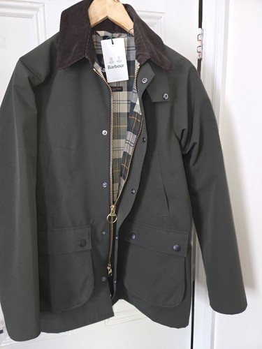 Barbour bedale green jacket - sl,
