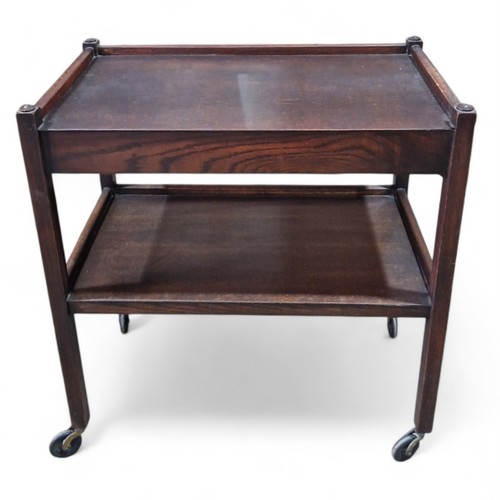 Vintage serving trolley tier - serving,