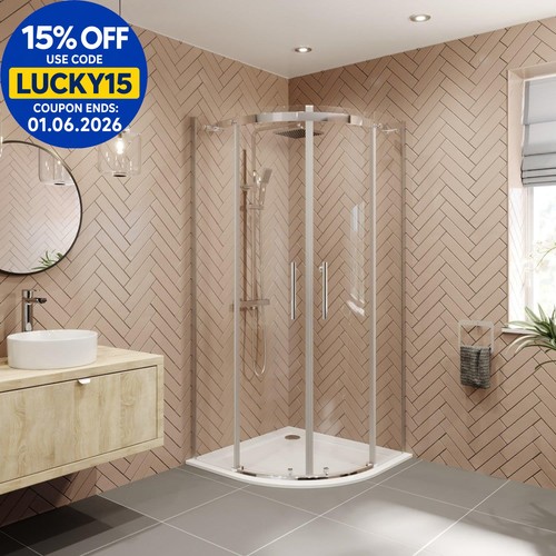 900 900mm quadrant shower - 900mm,
