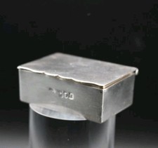 Antique Solid Silver Trinket