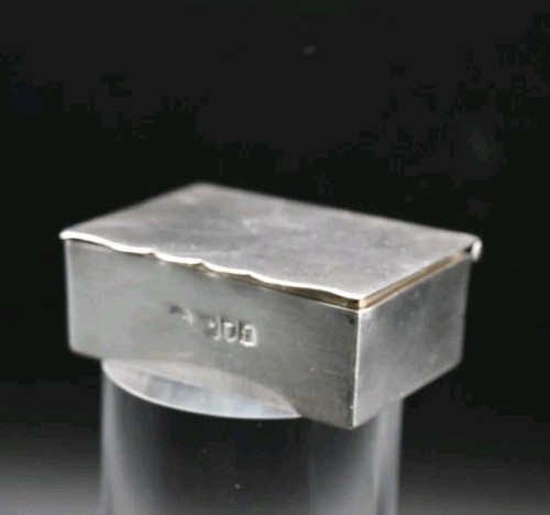 Antique solid silver trinket - solid,