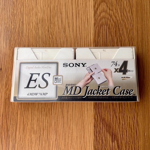 Sony minidisc set md - sony, 4-set