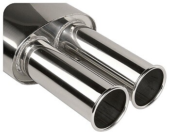 Piper system silencer - system, 3"